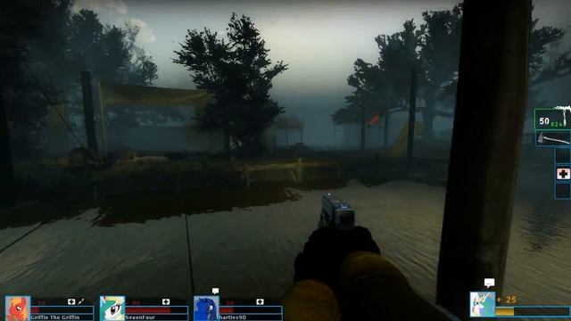 Hey Aris! Let's Play Left 4 Dead 2 with Grif, 7-4, & Garino! Part 1 - SMOKER HATES INTROS! смотреть онлайн