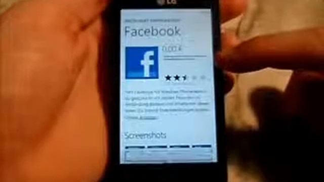 Windows Phone 7 Marketplace (LG E900 Optimus 7)830 смотреть онлайн
