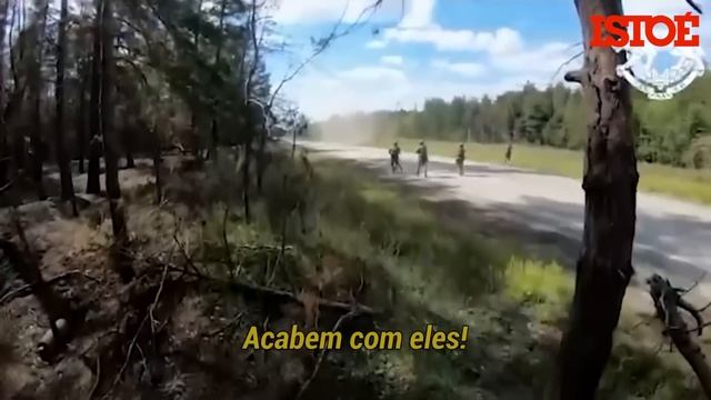 Ucrânia libera vídeo impressionante de emboscada contra russos смотреть онлайн
