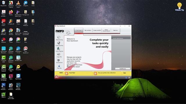 How to write or burning photo to CD-R with Nero StartSmart смотреть онлайн
