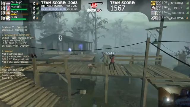 L4D2 CUP Fresh 2k15, Group Stage [Cloud9 vs. NOC] Part2 смотреть онлайн