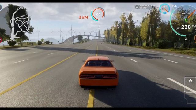 Dodge Challenger SRT - CarX Street (Android Gameplay) смотреть онлайн