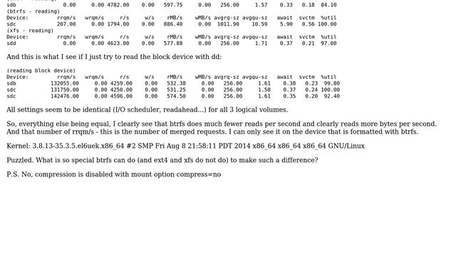 ext4 vs btrfs performance on SSD array смотреть онлайн