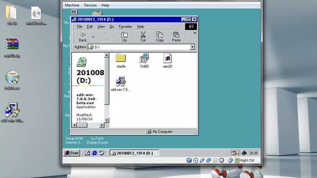 Windows 98 Virtualbox setup (part 2) смотреть онлайн