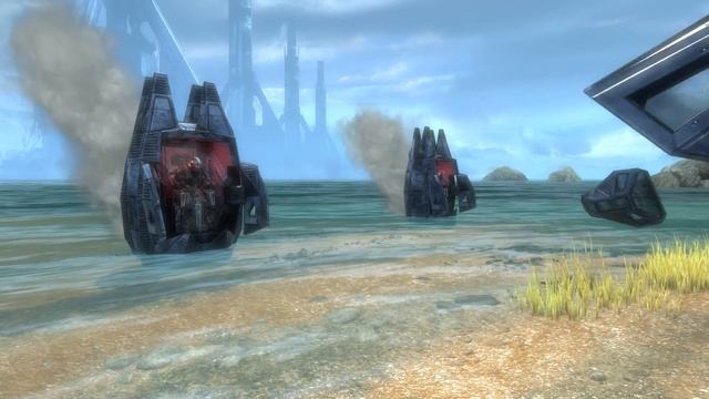 Halo Reach - ODST Drop Pods смотреть онлайн