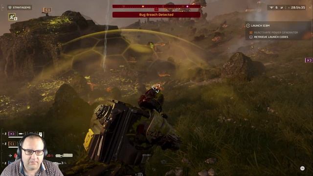 First encounter with the SHRIEKERS! - Helldivers 2 смотреть онлайн