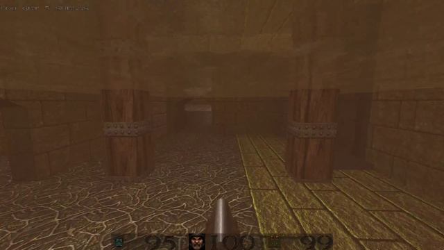 Quake 1 (NIN Ghosts Mod) - E1M1 E1M2 смотреть онлайн