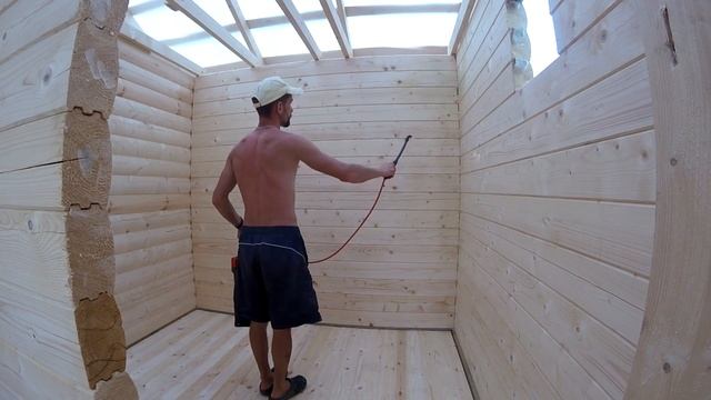 Строительство бани под ключ от фундамента до печи пошагово с комментариями смотреть онлайн