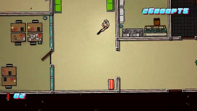 прохождение Hotline Miami 2 "проблемы с копами" смотреть онлайн