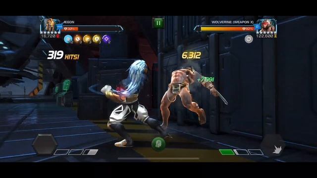 Grandmaster's Gauntlet - Weapon X Takedown with Aegon Ramp Up (Handful of revives on tired play) смотреть онлайн