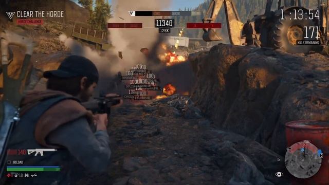 PS5 Gameplay Days Gone: Iron Butte Horde Challenge смотреть онлайн