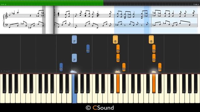 One Summer's Day - Spirited Away (Joe Hisaishi) Slow Piano 50% Speed смотреть онлайн