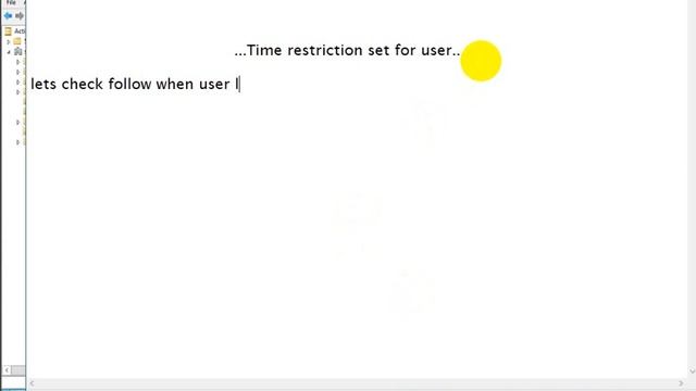 Time restriction set for user in windows server 2012 смотреть онлайн