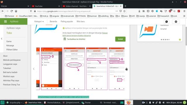 Aplikasi Video Call SIP client support asterisk,freeswitch, opensips смотреть онлайн