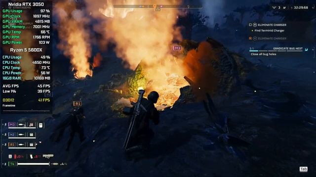 Helldivers 2 - RTX 3050 - All Settings Tested смотреть онлайн