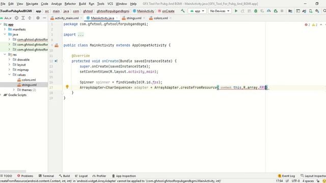 How To Make GFX Tool In Android Studio || PUBG , BGMI SUPPORTED GTX TOOL || Tutorial || Part 1 смотреть онлайн