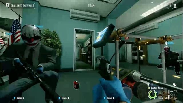 PAYDAY 2 - Bank Heist: Deposit Solo Speedrun (WR 4:34) смотреть онлайн