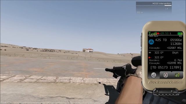 ARMA 3 - ACE3 - Cálculo de Tiro longo alcance смотреть онлайн