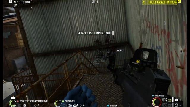 Payday 2 - Taser Backfire смотреть онлайн