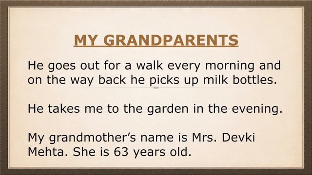 My Grandparents Essay in English | My Grandparents | Navigator Neha смотреть онлайн
