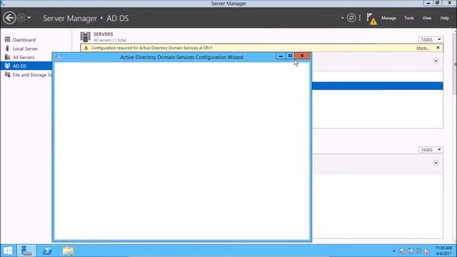 How to install Active Directory DS and configure Domain Controller - Windows Server 2012 R2 смотреть онлайн