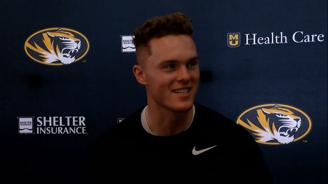 Full press conference with Mizzou quarterback Brady Cook ahead of Saturday's Spring Game смотреть онлайн