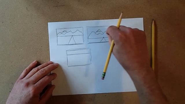 Landscape drawing смотреть онлайн