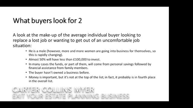 CCM - How to exit your business with pocketfuls of cash! смотреть онлайн