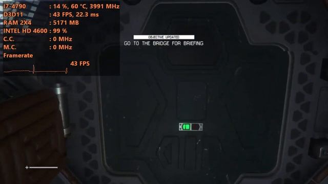 Alien: Isolation Intel HD 4600 (Low End PC) смотреть онлайн