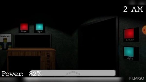 let's play Five Nights at Nightmares night 1