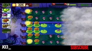 PLANTS VS ZOMBIES FOG level 2