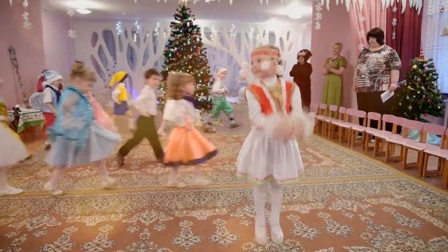 Встречаем Новый год! "Санаторный ясли-сад №95 г. Гродно" смотреть онлайн
