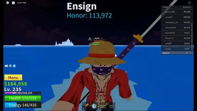 I give quake fruit to the last player suvive the sea(bloxFruits) смотреть онлайн