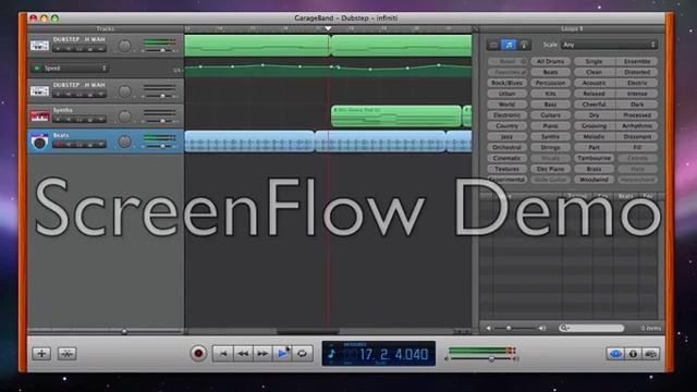 Garageband dubstep - Infiniti смотреть онлайн