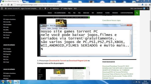 Games Torrent PC Baixar Jogos Torrent Completos