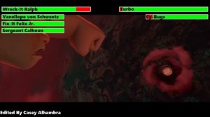 Wreck-It Ralph (2012) Final Battle with healthbars