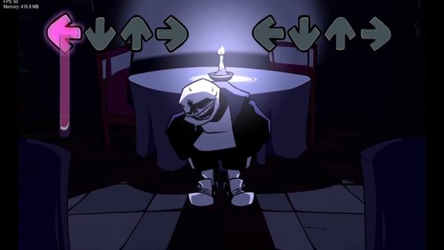 HORROR SANS IS HUNGRY FOR ME! | Friday Night Funkin' - Ft. Horror Sans (Midnight Hunger) смотреть онлайн