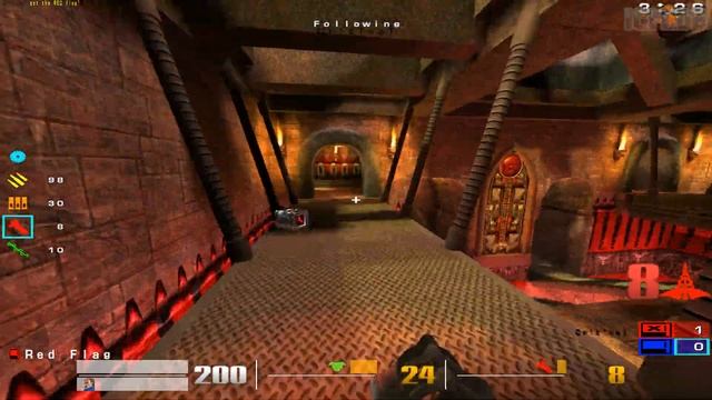 Quake 3 OSP: eXy-Yuki Aka Critical cheating on thunder CTF смотреть онлайн