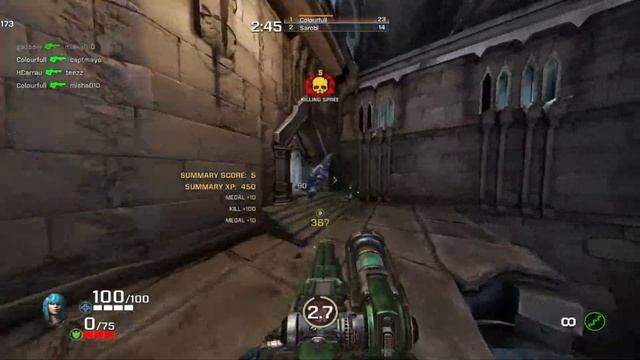 [Quake Champions] Instagib Railgun Clips смотреть онлайн