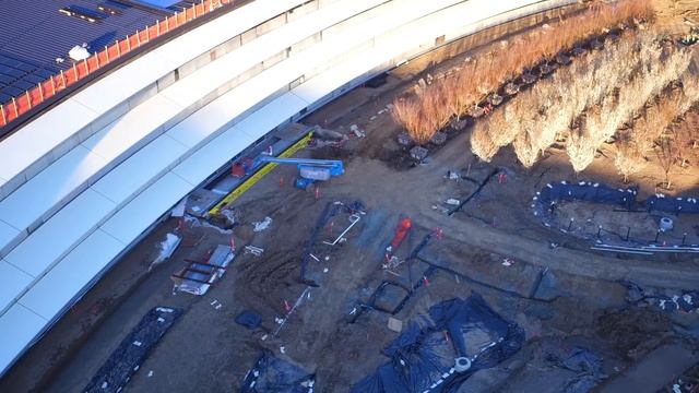 APPLE PARK: MARCH 2017 CONSTRUCTION UPDATE смотреть онлайн