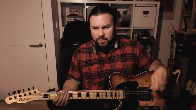 Aliexpress Lefty Telecaster after Mods - Sound Demo! смотреть онлайн