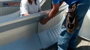 Ангар разборный➤Быстровозводимый➤Монтаж Ангара своими руками
