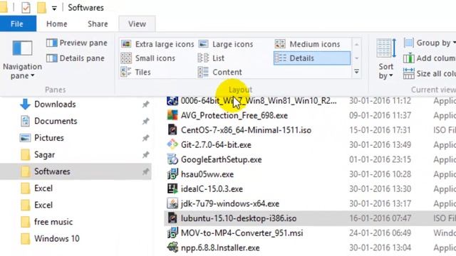 How to change file layout in Windows 10 смотреть онлайн