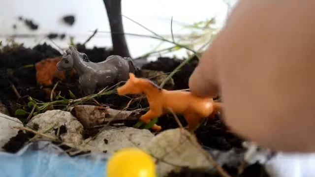 Old Mac Donald Nursery Rhyme Learn Farm Animals with toys Kids Z Fun Preschool learning смотреть онлайн