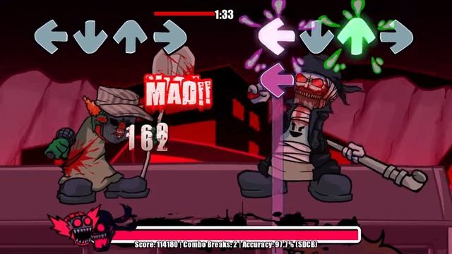 FNF TrainWreck song | FNF AntiPathy Hank Mod 1.0 смотреть онлайн