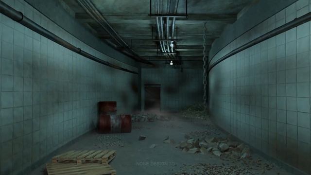 Inner Metro Game Environment Scene (Blender & UE5) смотреть онлайн