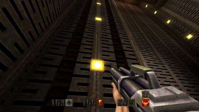 Quake 2 (2023 Remaster) 100% Playthrough, Unit 2, level 1, Part 2 смотреть онлайн
