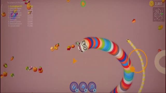 WormsZone.io Game played video 2021 | enjoy the last Moment смотреть онлайн