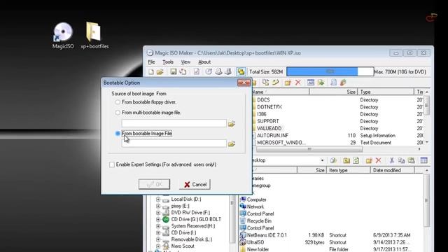 How To Make A Bootable Windows 10-8.1-8-7-XP CD/DVD Disc смотреть онлайн