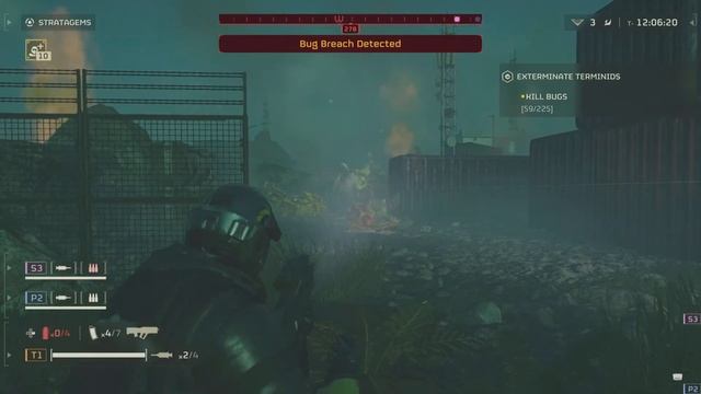 HELLDIVERS 2 Bug Mission смотреть онлайн